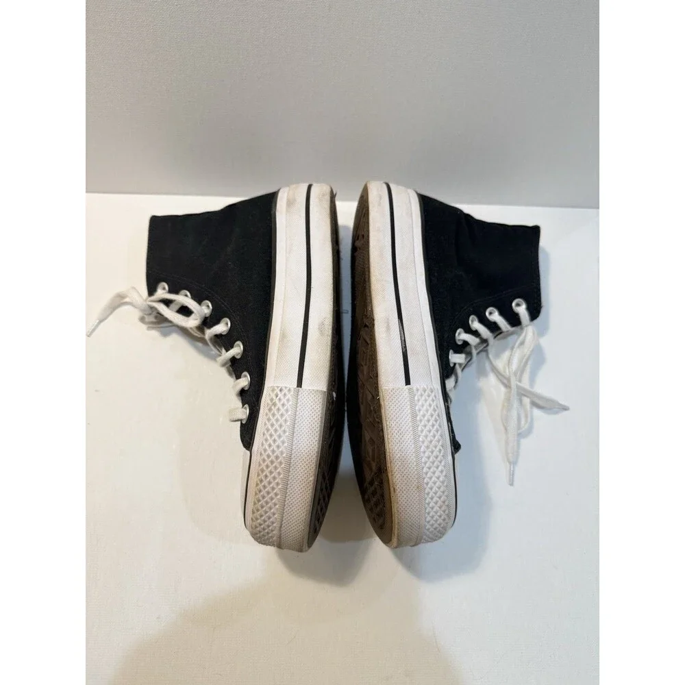Converse Chuck Taylor All Star Lift Platform Women Size 7 Black High Top Shoes